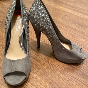 Jessica Simpson Simpson Peep Toe Heels